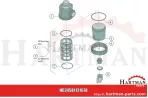 Obudowa filtra VNB1131678, 345B1131678