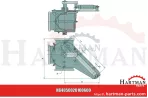Zawór trójdrożny 6” z siłownikiem hydrau Art. 0200/0600 ARZO0020150600