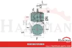 Kurek 3-drożny z kołnierzem 8", art. 0024 ARZO0024200000