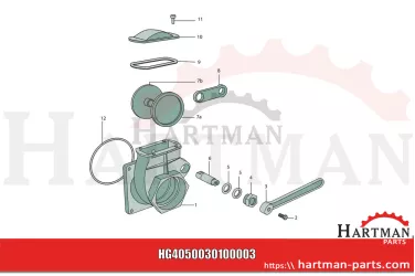 Kołek stal szlachetna TAZO003015010A