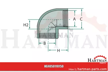 Kolanko 90°