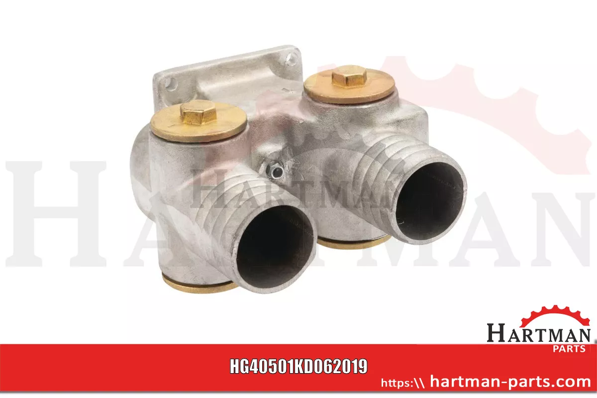 Przyłącze podwójne Ø 60 mm 01KD062019