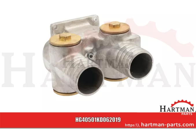 Przyłącze podwójne Ø 60 mm 01KD062019