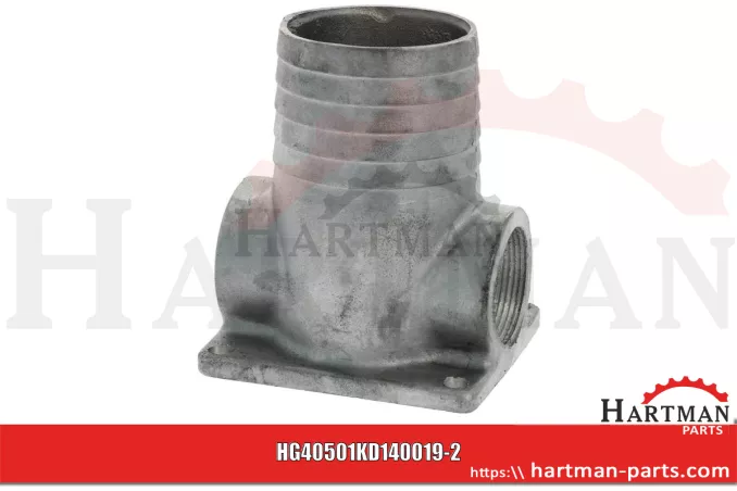 Przyłącze węża Ø 80 mm, 2x gwint wew. 1 /2" 01KD140019-2, 01KD140019 2