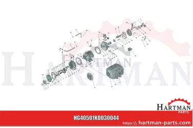 Przyłącze podwójne Ø 80 mm 01KD142019