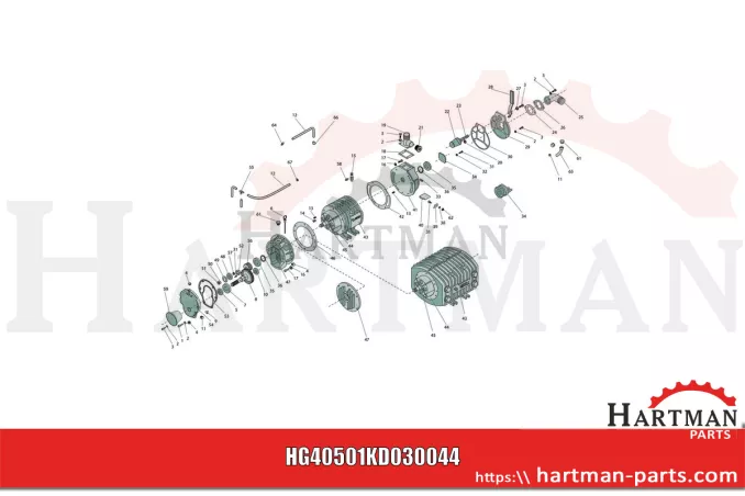 Przyłącze podwójne Ø 80 mm 01KD142019