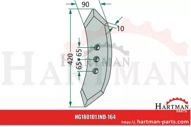 Dziób redlicy promień - 300 622189