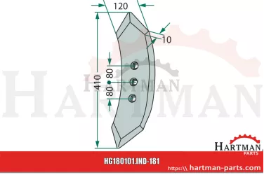Dłuto redlicy 76251