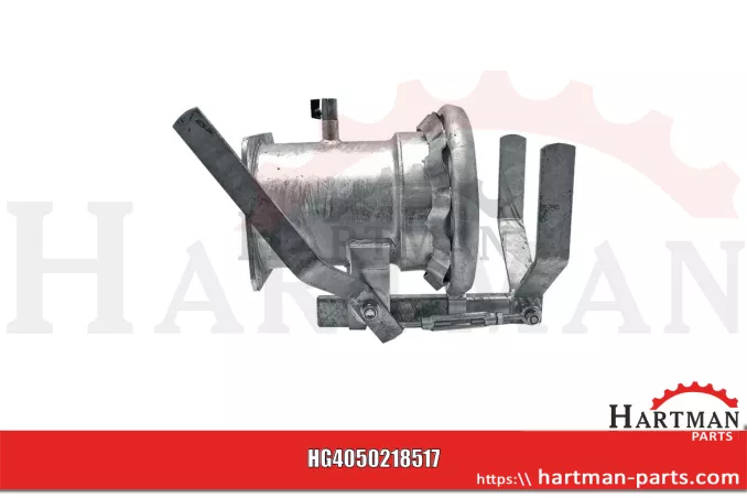 Szybkozłącze 5” z kołnierzem 5” do króćca wlewu o Ø 106 mm  z odpowiet
