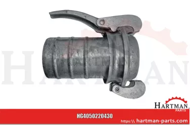 Kula 8″ z końcówką do węża 8″ z pierścieniem blokującym dźwignię