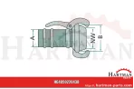 Kula 8″ z końcówką do węża 8″ z pierścieniem blokującym dźwignię