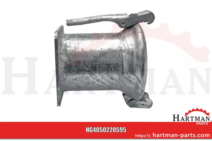 Złącze męskie 6” z kołnierzem 6”