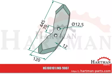 Dłuto redlicy HC127