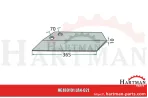 Redlica skrzydełkowa lewa 00966500210, 00966500200