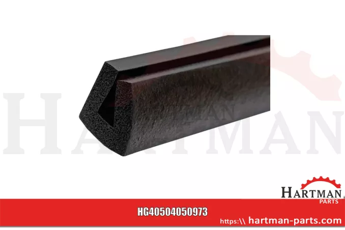 Profil gumowy długość rolki: 50 m materiał EPDM, czarny