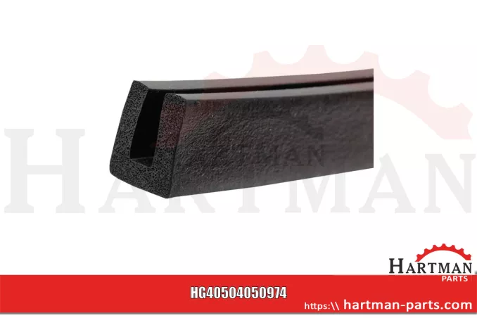 Profil gumowy długość rolki: 50 m materiał EPDM, czarny 40504050974