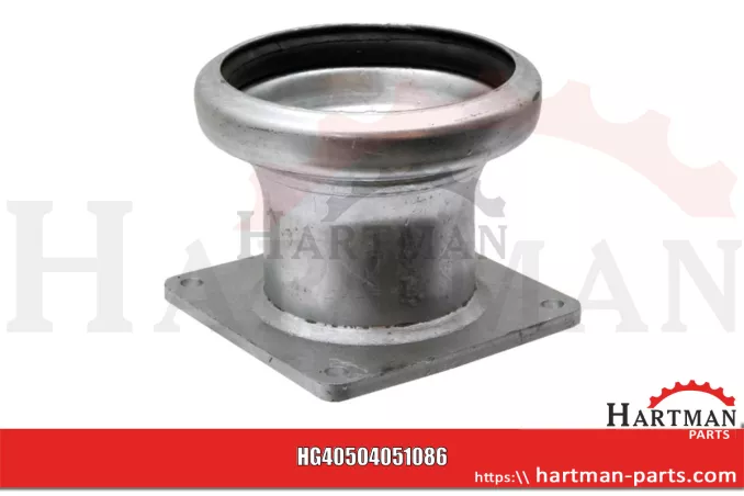 Kielich 4″ z kołnierzem 4″