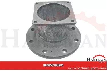 Kołnierz - adapter z czworokątnego na okrągły 374161