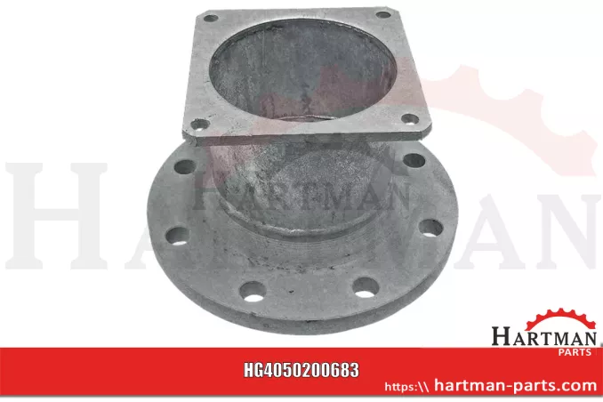 Kołnierz - adapter z czworokątnego na okrągły 374161