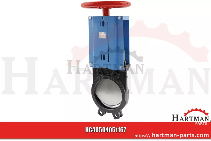 Zasuwa WGE-GG-NBR-125/MW