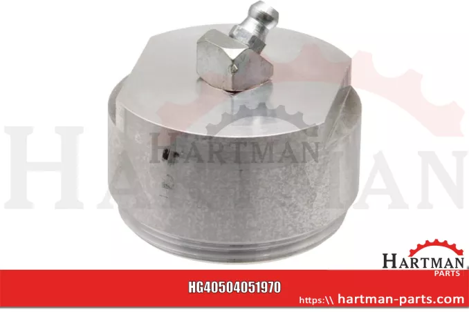 Kapturek smaru aluminium, ze smarowniczką