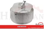 Kapturek smaru aluminium, ze smarowniczką