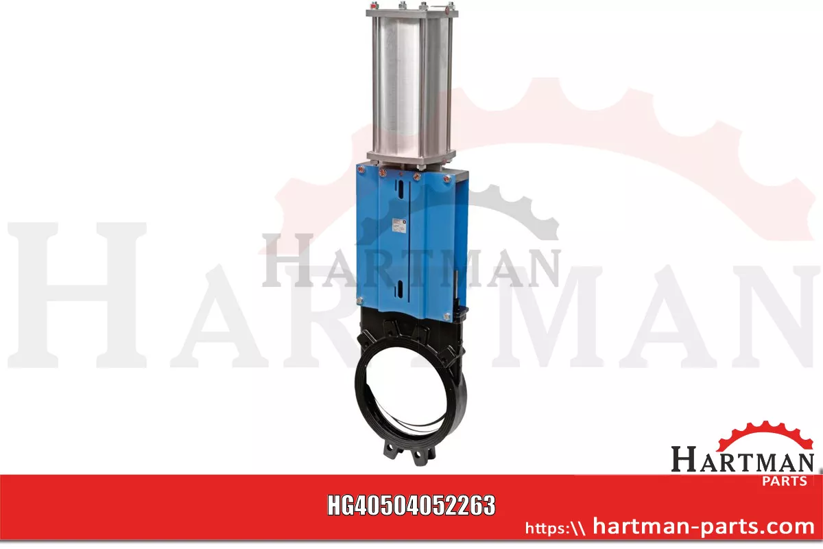 Zasuwa Watergates PD-WEG DN 300 pneumatyczna, dwustronnego działania W