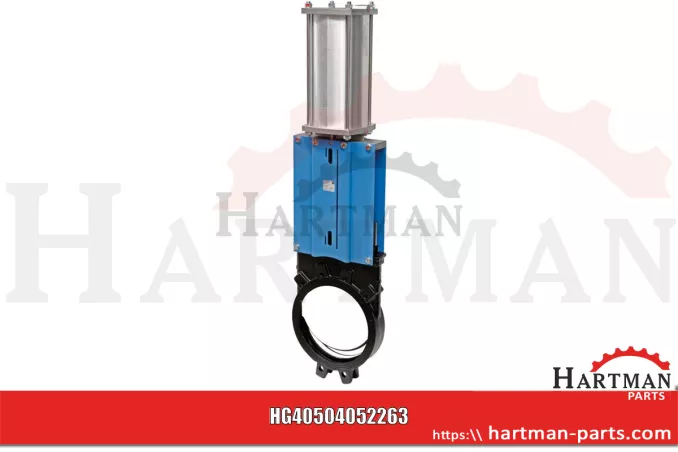 Zasuwa Watergates PD-WEG DN 300 pneumatyczna, dwustronnego działania W