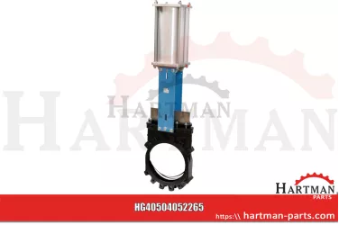 Zasuwa Watergates PD-WEG DN 350 pneumatyczna, dwustronnego działania W