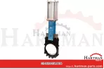 Zasuwa Watergates PD-WEG DN 350 pneumatyczna, dwustronnego działania W