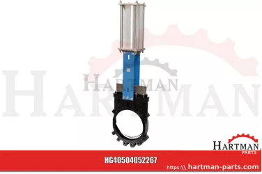 Zasuwa Watergates PD-WEG DN 400 pneumatyczna, dwustronnego działania W