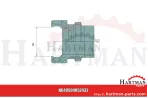 Złącze Aluminium, mit Dichtring NBR weiß