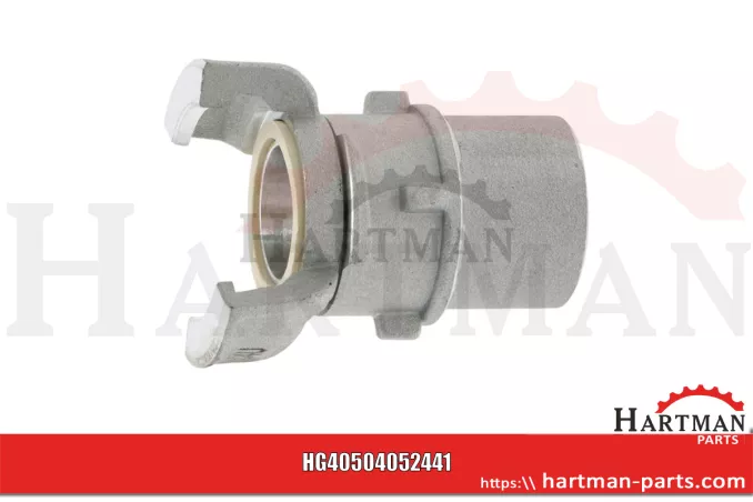 Złącze Aluminium, mit Dichtring NBR weiß