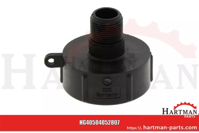 Adapter IBC S 60 x 6 gwint wewnętrzny na R 3/4'', gwint zewnętrzny 360