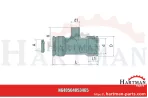 Trójnik 90° z redukcją 491404075063