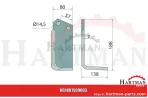 Protractor prawy, powlekany 036273.0
