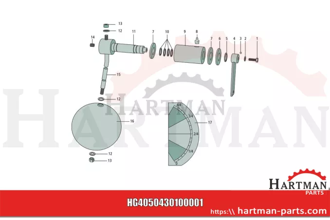 Wałek Ø 60 x 179 mm TAZO0430100001