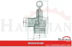 Zawór bezpieczeństwa przyłącze: 1 1/2″ 1 bar ARZO0870040000