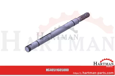 Wał 300 SB 1MP górny PWN.039.N1, 11605000