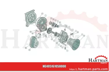 Uszczelka 168070070, 16807-007-0