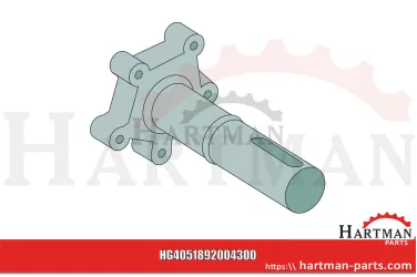 FRONT SM/SHAFT D/DRIV.PNR/E 102- 122 przednia 1650014700