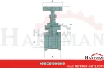 Zasuwa mosiężna ARIN3070040000
