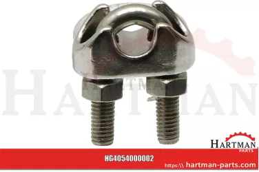Zacisk linowy nierdzewny, 8 mm 4054000003