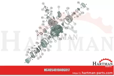Oś tylna 4011907065