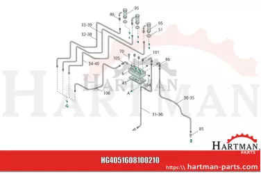 Śruba M6 x 20 mm 4026120303, 4054026120303