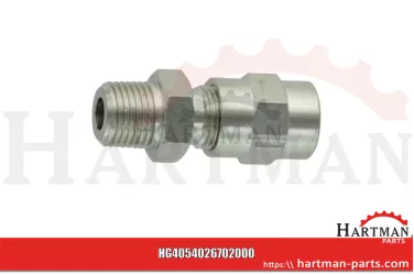 Przyłącze proste, Ø 4 - 1/8" 4026702000