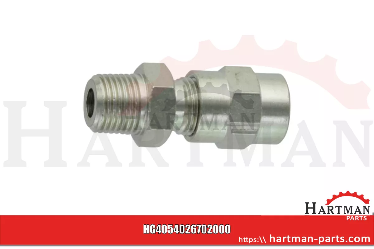 Przyłącze proste, Ø 4 - 1/8" 4026702000
