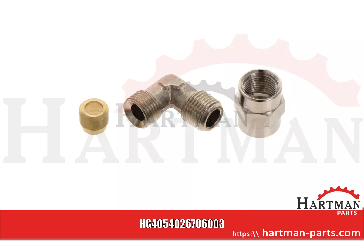 Przyłącze 90° G 1/8" Ø 6 mm 4026706003