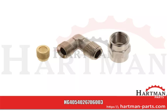 Przyłącze 90° G 1/8" Ø 6 mm 4026706003