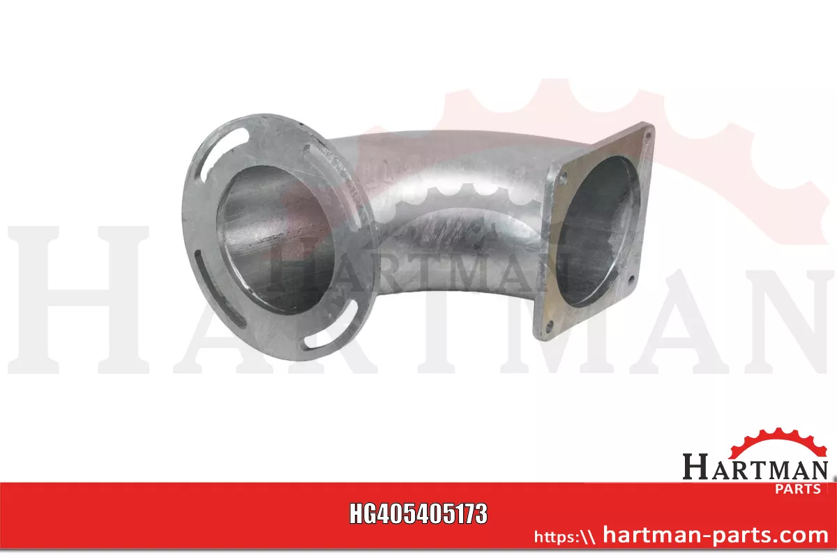 Kolanko przyłączeniowe 6". do wlewu turbo 6" NW 150